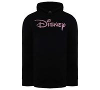 Disney Plain Logo Damen Schwarz Hoodie M