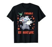 Disney Pocahontas Meeko Percy Flit Trouble By Nature T-Shirt