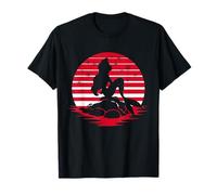 Disney Princess Ariel Red Holiday Silhouette T-Shirt