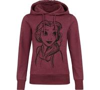 Disney Princess Belle Kapuzenpullover rot meliert in XL