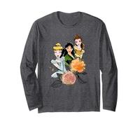 Disney Princess Cinderella Mulan Belle Floral Langarmshirt