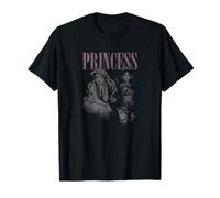 Disney Princess Dark Princess Ariel Jasmine Belle Cinderella T-Shirt