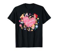 Disney Princess Family Heart Dad of the Birthday Kid Vater T-Shirt