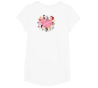 Disney Princess Family Heart Mom of the Birthday Kid T-Shirt