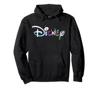 Disney Princess Frozen Characters Elsa Anna Olaf Disney Logo Pullover Hoodie
