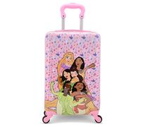 Disney Princess Hartschalenkoffer Tiana Rapunzel Moana Pocahontas, niedlicher und langlebiger Hartschalenkoffer für Reisen, mit Spinnrollen, 50,8 x 30,5 x 20,3 cm, Prinzessin, 50,8 cm, Hard Luggage,