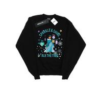 Disney - "Princess Jasmine Sparkle And Shine" Sweatshirt für Mädchen (Schwarz) 7-8A / 122-128cm