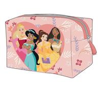 Disney Princess Kulturbeutel für Reisen, tragbar, für Make-up und Hygienezubehör mit Prinzessinnen-Design