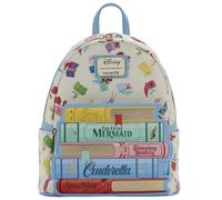 Loungefly Disney Princess Books Classics Womens Double Strap Shoulder Bag Purse, Mehrfarbig, Einheitsgröße