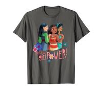 Disney Princess Mulan, Vaiana, Jasmine Extra Girl Power! T-Shirt