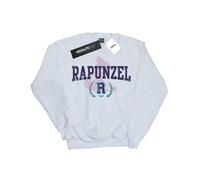 Disney - "Princess Rapunzel Collegiate" Sweatshirt für Mädchen (Weiß) 5-6A / 110-116cm