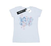 Disney - "Princess Sketch" T-Shirt für Damen (Weiß) S