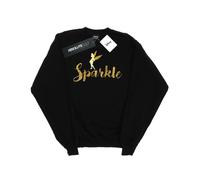 Disney - "Princess Tinker Bell Sparkle Time" Sweatshirt für Mädchen (Schwarz) 7-8A / 122-128cm