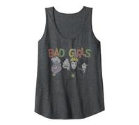 Disney Princess Villains Bad Girls Have More Fun Tank Top, Damen, Anthrazit Meliert, XL