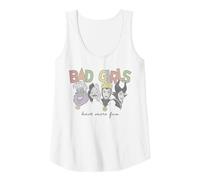 Disney Princess Villains Bad Girls Have More Fun Tank Top, Damen, Weiß, M