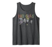 Disney Princess Villains Bad Girls Have More Fun Tank Top, Herren, Anthrazit Meliert, XL