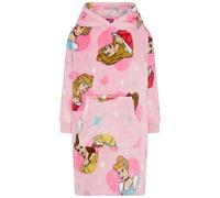 Disney Prinzessin - Decke Hoodie Kinder Fleece Übergröße Kapuzenpullover Mädchen - 4-5 Jahre: 110cm