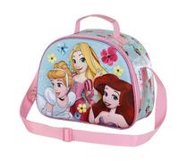Disney Prinzessinnen Adorable-3D Frühstückstasche, Blau, 25,5 x 20 cm