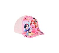 Disney Prinzessinnen Baseballkappe Mädchen, Sommer Mütze, Arielle, Rapunzel, Schneewittchen, Jasmin und Aschenputtel Design, Geschenk für Mädchen | Rosa