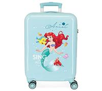 Disney Prinzessinnen Kabinenkoffer, Rosa, 38 x 55 x 20 cm, Borsa, 55.00 x 34.00 x 20.00 cm, Ariel