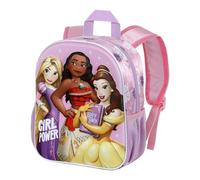 Disney Prinzessinnen Power-Kleiner 3D Rucksack, Lila, 26 x 31 cm, Kapazität 8,5 L