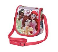 Disney Prinzessinnen Strong-Mini Muffin Schultertasche, Rosa, 16,5 x 16,5 cm