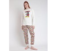 Disney Pyjama "Disney" in Creme - Größe S | Damen Loungewear