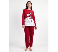 Disney Pyjama "Disney" in Rot - Größe XXL | Damen Loungewear
