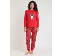 Disney Pyjama in Rot - Größe XXL | Damen Loungewear