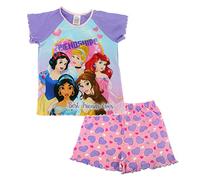 Disney-Pyjama-Set für Mädchen, Toddler, offizielles Princess Character Shortie
