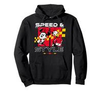 Disney Racing Minnie & Daisy Speed & Style Race Car Drivers Pullover Hoodie