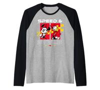 Disney Racing Minnie & Daisy Speed & Style Race Car Drivers Raglan