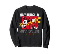 Disney Racing Minnie & Daisy Speed & Style Race Car Drivers Sweatshirt