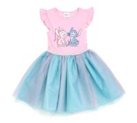 Disney Raya and The Last Dragon Little Mermaid Frozen Nightmare Before Christmas Mädchen Tüllkleid Kleinkind roße Kinder, Rosa / Blau Ombré, 7-8