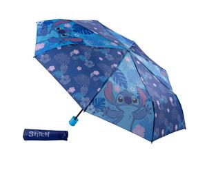 Disney Regenschirm, Blau, Lila, Hellblau, Dunkelblau, Textil, Freizeit, Koffer & Taschen, Reisezubehör