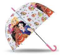 Disney Regenschirm für Kinder, transparent, Glocke, 70 cm, Prinzessin