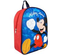 DISNEY Rucksack Jungen | Mickey Mouse Rucksack | Kindergarten Tasche Für Jungs | Vorschulrucksack Jungen | Blau Eine Größe