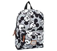 Disney Rucksack Mickey Mouse Never Look Back Grau -Einheitsgröße