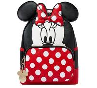 Disney Rucksack Minnie Mouse | Rucksack Damen | Minnie Maus Tasche Frauen | Einheitsgröße Schwarz