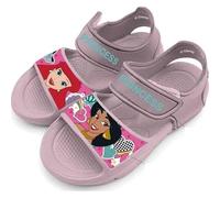 Disney Sandalen für Mädchen Sommer-Komfortsandalen Slippers Kinder Hausschuhe Gartenschuhe rutschfest Strandschuhe (Rosa, EU Schuhgrößensystem, Kleinkind, Damen, Numerisch (von/bis), Breit, 28, 29)