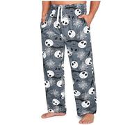 Disney Schlafanzug Hose Herren Freizeithose Lang 100% Baumwolle Jogginghose Teens Männer Pyjamahose mit Kordelzug (3XL, Multi Jack)