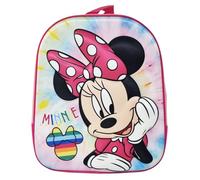 Disney Schulrucksack Minnie Mouse Maus für Kindergarten mit geprägtem Bild mit 3D-Effekt
