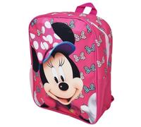 Disney Schulrucksack Minnie Mouse Maus Schleifen für Kindergarten Farbe Rosa mit Seitentasche
