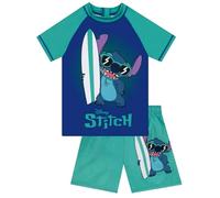 Disney Schwimmanzug Lilo & Stitch, Stitch Bade Top Und Badeshorts Jungen, Top Und Badehose Junge, Blau 128