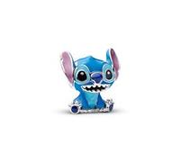Disney Slide-Charm Stitch mit Emaille, Sterlingsilber