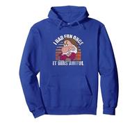 Disney Snow White Grumpy I Had Fun Once It Was Awful Pullover Hoodie, Unisex für Erwachsene, Königsblau, XXL