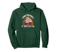 Disney Snow White Grumpy I Had Fun Once It Was Awful Pullover Hoodie, Unisex für Erwachsene, Waldgrün, XXL