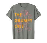 Disney Snow White The Grumpy One Graphic T-Shirt T-Shirt, Herren, Heidekraut/Armeegrün, 3XL