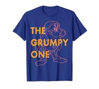 Disney Snow White The Grumpy One Graphic T-Shirt T-Shirt, Herren, Königsblau, XL