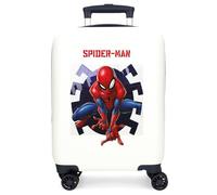 Disney Spiderman Attack-Gepäck - Kindergepäck, Jungen, Spiderman Attack-Handgepäck mit seitlichem Zahlenschloss und 4 Rädern ist aus ABS, einem starren und leichten Material.